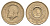 Норвегия 10 крон 1988 Улаф V (1957-1991) KM 427 никель латунь 4635-756