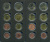 Бельгия евронабор из 8 монет 1999-2003 в капсулах UNC 5-4-1-43