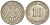 Германия 10 пфеннигов 1900 A KM 12, J. 13 медно-никель 210-634