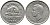 Канада 5 центов 1937 бобр Dot, Георг VI (1936-1952) KM 33 никель 4390-654