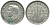 Австралия 3 пенса 1951 m, Георг VI (1937-1952), без букв KM 44 серебро 71-331