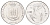 Сан-Марино 100 лир 1983 Ядерная Угроза KM 151 нержавеющая сталь UNC 186-436
