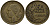 Франция 50 франков 1952 B, Петух KM 918.1, Le Franc 425.5 алюминиевая бронза 4157-223