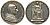 Ватикан медаль 1939-1958 Пий XII, OPUS IVSTITIAE PAX 44,0 мм, 24,7 гр серебро UNC 1090-3-43