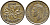 Канада 1 цент 1947 Георг VI (1937-1952), кленовый лист KM 32 бронза 4396-248