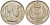 Ливия 2 пиастра 1952 Идрис II KM 5 медно-никель 4593-942