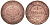 Россия 1 копейка 1903 СПБ, Николай II (1894-1917), Биткин 250, KM 9.2 медь 51-427