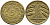 ГЕРМАНИЯ 5 РЕНТЕНПФЕННИГОВ 1924 F, KM 32, J. 308 алюминиевая бронза 4396-1161