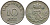ДАНИЯ 10 ЭРЕ 1952 N; S, ФРЕДЕРИК IX (1947-1972) KM 841.1 медно-никель 4398-915