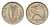 Ирландия 3 пенса 1966 заяц KM 12a медно-никель aUNC 4696-464