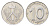 ГДР 10 пфеннигов 1953 E KM 7 алюминий 4651-623