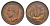 Великобритания 1/2 пенни 1946 Георг VI (1936-1952) KM 844, Spink 4115 бронза 4519-412