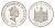 Гернси 1 фунт 1997 Лондонский Тауэр KM 73 серебро PROOF 1521-1025