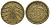 Германия 10 рентенпфеннигов 1924 F KM 33, J. 309, Weege 8 алюминиевая бронза 72-1532