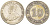 Стрейтс-Сетлментс 10 центов 1927 Георг V (1910-1936) KM 29b серебро 218-852