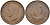 Великобритания 1/2 пенни 1943 Георг VI (1936-1952) KM 844, Spink 4115 бронза 190-751