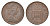 Великобритания 1 пенни 1980 Елизавета II (1952-2022) KM 915, Spink 4237 (B1) бронза 4674-429