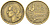 ФРАНЦИЯ 20 ФРАНКОВ 1950 ПОЛНАЯ ПОДПИСЬ, 3 ПЕРА KM 916.1, LE FRANC 401.1 алюминиевая бронза 175-641