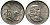 ЮАР 20 ЦЕНТОВ 1965 SOUTH AFRICA, ЯН ВАН РИБЕК (1619-1677), ГОЛЛАНДСКИЙ ИССЛЕДОВАТЕЛЬ , МОРЕПЛАВАТЕЛЬ, ОСНОВАТЕЛЬ Г. КЕЙПТАУНА, ЦВЕТОК ПРОТЕЯ KM 69.1 никель 4539-236