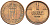 НОРВЕГИЯ 1 ЭРЕ 1947 ХОКОН VII (1905-1957) KM 367 бронза 116-1068