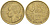 ФРАНЦИЯ 20 ФРАНКОВ 1952 В KM 917.2, LE FRANC 402.10 алюминиевая бронза 175-654