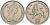 Великобритания 10 пенсов 1968 Елизавета II (1952-2022) KM 912, Spink 4231 (F1) медно-никель 4364-3823