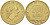 Италия 200 лир 1979 R, шестерня KM 105 алюминиевая бронза 113-1256