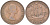 Великобритания 1/2 пенни 1958 Елизавета II (1952-2022) KM 896, Spink 4158 бронза 4128-147