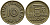 Саарланд 10 франков 1954 индустрия KM 1 алюминиевая бронза 4364-2032