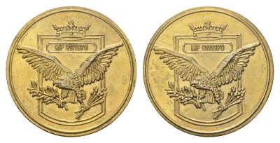 Нидерланды медаль на удачу диаметр 31 мм, вес 2,8 гр пластик 1076-7-42