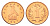 Зимбабве 1 цент 1995 птица-идол KM 1a сталь плакированная бронзой UNC M65-11
