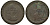 Великобритания 1 пенни 1797 Георг III (1760-1820) KM 618, Spink 3777 медь 1524-315
