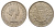 Великобритания 1/2 кроны 1958 Елизавета II (1952-2022) KM 907, Spink 4145 медно-никель 4692-441