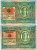 Австрия 100 крон 1912 (1919) красная надпечатка на Pick 12, на аверсе Pick 56 a бумага 444-60-1