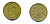 ГЕРМАНИЯ 5 РЕЙХСПФЕННИГОВ 1925 E, KM 39, J. 316 алюминиевая бронза 46-2314