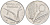 Италия 10 лир 1953 R, плуг, колосья KM 93 алюминий 259-124