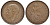 Великобритания 1 пенни 1927 Георг V (1910-1936) KM 826, Spink 4054 бронза 4123-1014