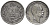 Швеция 10 эре 1855 T, Оскар I (1844-1859) KM 683 (473) серебро 201-1117