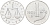 Италия 1 лира 1955 R, весы KM 91 алюминий  UNC  4594-626