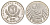 Болгария 25 левов 1981 1300 лет Болгарии - Мать и дитя KM 134 серебро PROOF 1527-824