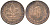 ФРГ 1 ПФЕННИГ 1979 F KM 105, J.380 сталь плакированная медью UNC 75-424