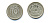 Швеция 10 эре 1960 T;S, Густав VI Адольф (1950-1973) KM 823 серебро 51-5217