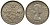 Великобритания 6 пенсов 1967 Елизавета II (1952-2022) KM 903, Spink 4149 медно-никель 4538-653