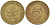 ФРГ 5 ПФЕННИГОВ 1950 D KM 107, J.382 сталь плакированная латунью 112-935