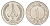 Алжир 1 динар 1987 25 лет Независимости KM 117 медно-никель UNC 4671-257