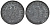 Германия 1 рейхспфенниг 1940 J KM 97, J. 369 цинк 4124-212