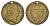 Великобритания, Бирмингем игровой токен Spade Guinea (гвинея) 1790 (1865-1914) Георг III, выпуск - Джон Гуд и сыновья, диаметр 25 мм, вес 3,5 гр латунь 4628-737