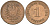 Германия 1 пфенниг 1875 J, Вильгельм I (1871-1888) KM 1, J. 1 медь 4547-637