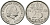 НИДЕРЛАНДЫ 25 ЦЕНТОВ 1958 ЮЛИАНА KM 183 никель 96-138