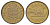 Гренландия 1 крона 1926 NCN; CJ, медведь, датская колония, Кристиан X (1912-1947) KM 8 алюминиевая бронза 441-635